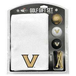 Vanderbilt Commodores Microfiber Towel Gift Set - 16 x 40 (White)