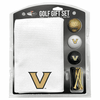 Vanderbilt Commodores Microfiber Towel Gift Set - 16 x 40 (White)