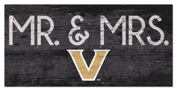 Vanderbilt Commodores Mr & Mrs Sign