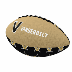 Vanderbilt Commodores Repeating Mini-Size Rubber Football