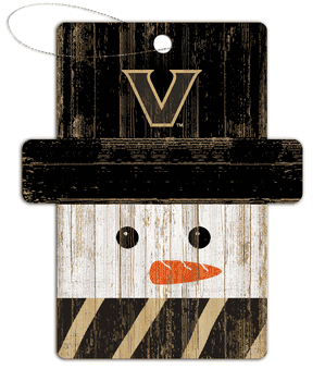 Vanderbilt Commodores Snowman Ornament