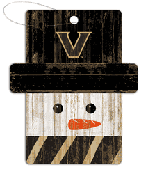 Vanderbilt Commodores Snowman Ornament