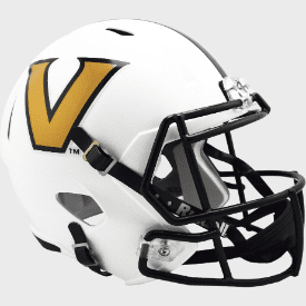 Vanderbilt Commodores Speed Replica Full Size Football Helmet White