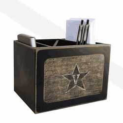 Vanderbilt Commodores Team Color Desktop Organizer