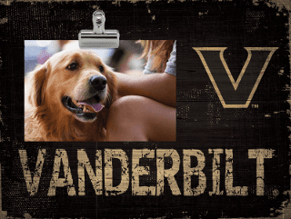Vanderbilt Commodores Team Name Clip Frame