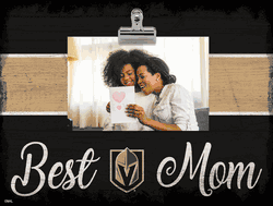 Vegas Golden Knights 10" x 8" Best Mom with Stripe Clip Frame