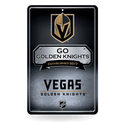 Vegas Golden Knights  11" x 17" Home Decor Sign