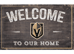 Vegas Golden Knights 11x19 Welcome to our Home Sign