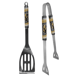 Vegas Golden Knights 2 pc Steel BBQ Tool Set