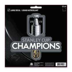 Vegas Golden Knights 2023 Stanley Cup Champions Large Decal Sticker