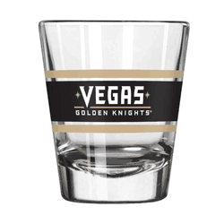 Vegas Golden Knights 2oz Stripe Shot Glass