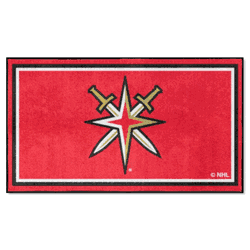 Vegas Golden Knights 3ft. x 5ft. Plush Area Rug