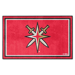 Vegas Golden Knights 4ft. x 6ft. Plush Area Rug