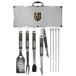 Vegas Golden Knights 8 pc Logo BBQ Set