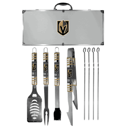 Vegas Golden Knights 8 pc Tailgater BBQ Set
