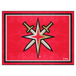 Vegas Golden Knights 8ft. x 10 ft. Plush Area Rug