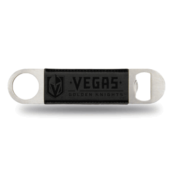 Vegas Golden Knights Black Laser Engraved Bar Blade