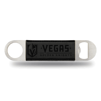 Vegas Golden Knights Black Laser Engraved Bar Blade