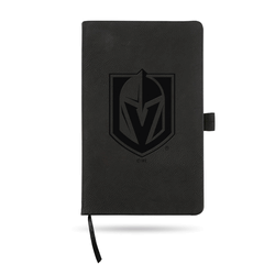 Vegas Golden Knights Black - Primary Laser Engraved Small Notepad