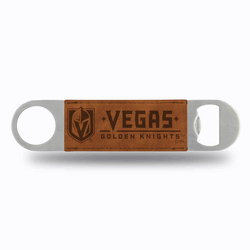 Vegas Golden Knights Brown Laser Engraved Bar Blade