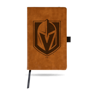 Vegas Golden Knights Brown - Primary Laser Engraved Small Notepad