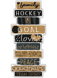 Vegas Golden Knights Celebrations Stack 24" Sign