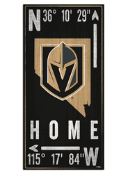 Vegas Golden Knights Coordinate 6x12 Sign