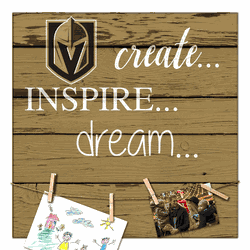 Vegas Golden Knights Create, Inspire, Dream Sign