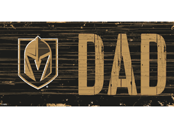 Vegas Golden Knights DAD 6x12 Sign