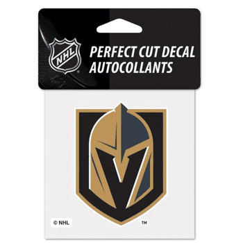 Vegas Golden Knights Decal 4x4 Perfect Cut Color