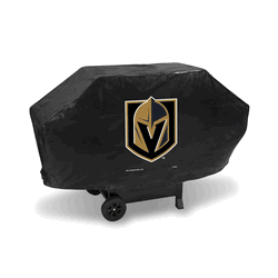 Vegas Golden Knights Deluxe Grill Cover-(Black Background)