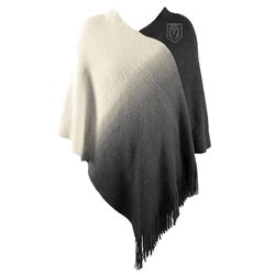 Vegas Golden Knights Dip Dye Poncho Black