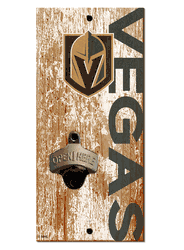 Vegas Golden Knights Distressed Bottle Opener