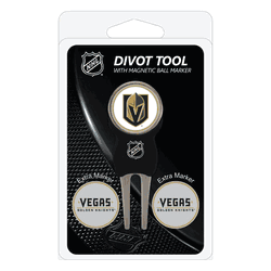 Vegas Golden Knights Divot Tool Pack - Signature tool w/ 3 markers