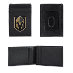 Vegas Golden Knights  Embroidered Front Pocket Wallet - Slim/Light Weight