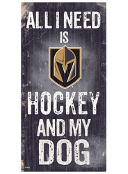 Vegas Golden Knights Hockey and My Dog Sign