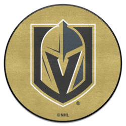 Vegas Golden Knights Hockey Puck Rug - 27in. Diameter