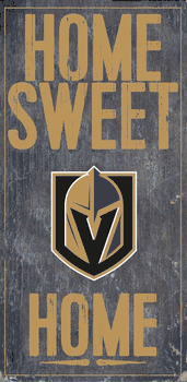 Vegas Golden Knights Home Home Sweet Home 6x12