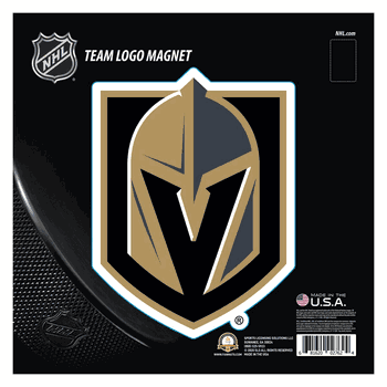 Vegas Golden Knights Large Team Logo Magnet 10