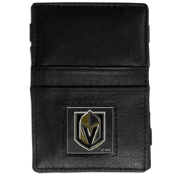 Vegas Golden Knights Leather Jacob's Ladder Wallet