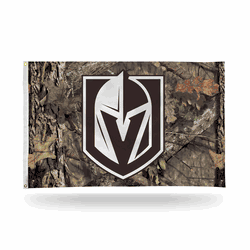 Vegas Golden Knights / Mossy Oak Camo Break-Up Country Banner Flag (3X5)