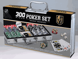 Vegas Golden Knights NHL 300pc Poker Set