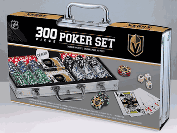 Vegas Golden Knights NHL 300pc Poker Set