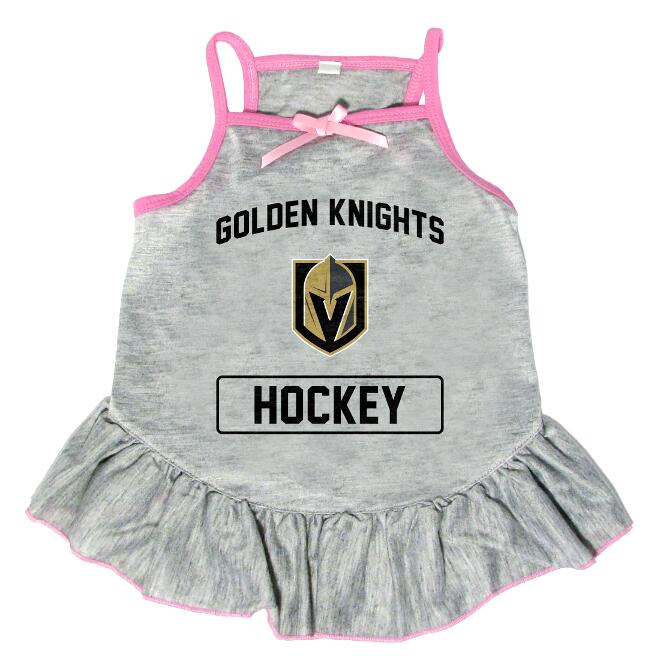Vegas Golden Knights Pet Dress Grey Type L