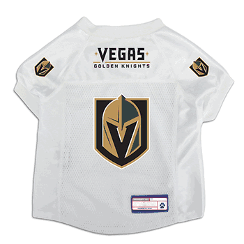 Vegas Golden Knights Pet Jersey White