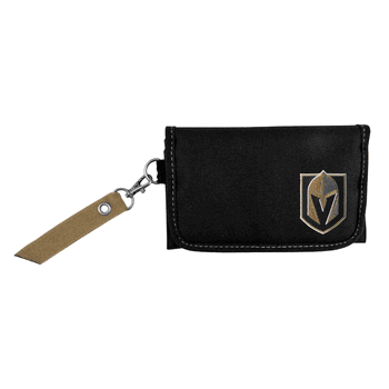 Vegas Golden Knights Ribbon Organizer Wallet Black