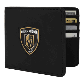 Vegas Golden Knights Shield Wallet - Black