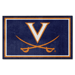 Virginia Cavaliers 4ft. x 6ft. Plush Area Rug