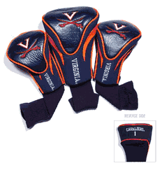 Virginia Cavaliers Club 3 Piece Contour Headcover Set