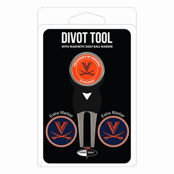 Virginia Cavaliers Divot Tool Pack - Signature tool w/ 3 markers